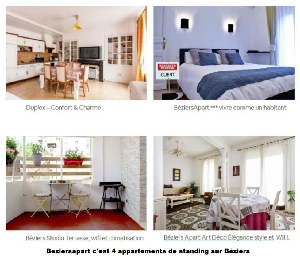 Duplex - Confort & Charme Безье Экстерьер фото